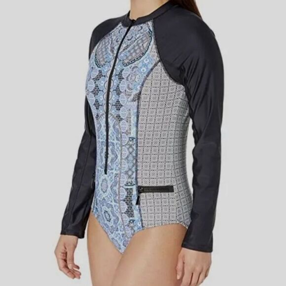 Cabana Life Midnight Marrakesh Unisuit One-Piece 50+UV Protection Size Small NWT - Picture 5 of 14